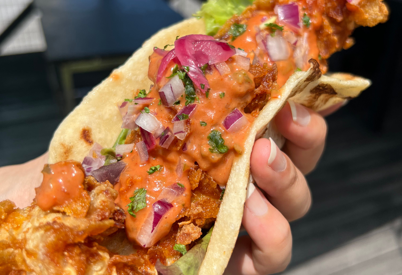 BLUE ENTRANCE KITCHEN Crispy Fish (England)